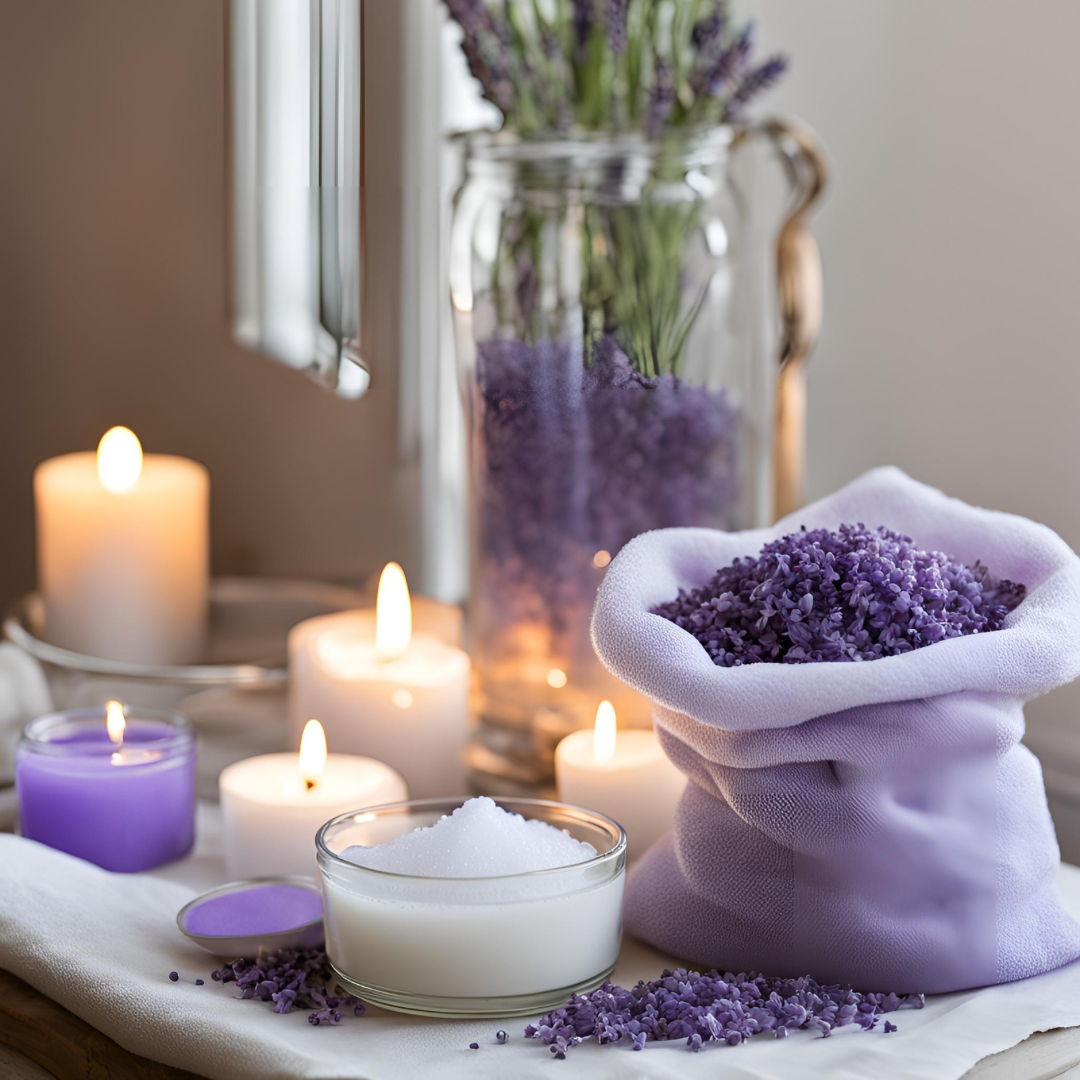 “Bath Baggie-Bombs” Fresh Lavender & Epsom Salts