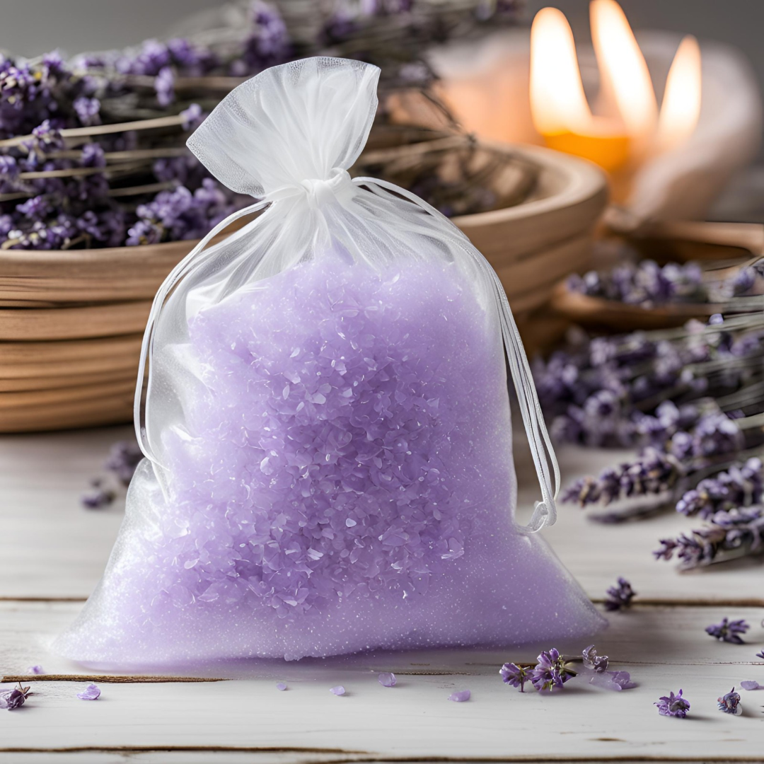 “Bath Baggie-Bombs” Fresh Lavender & Epsom Salts