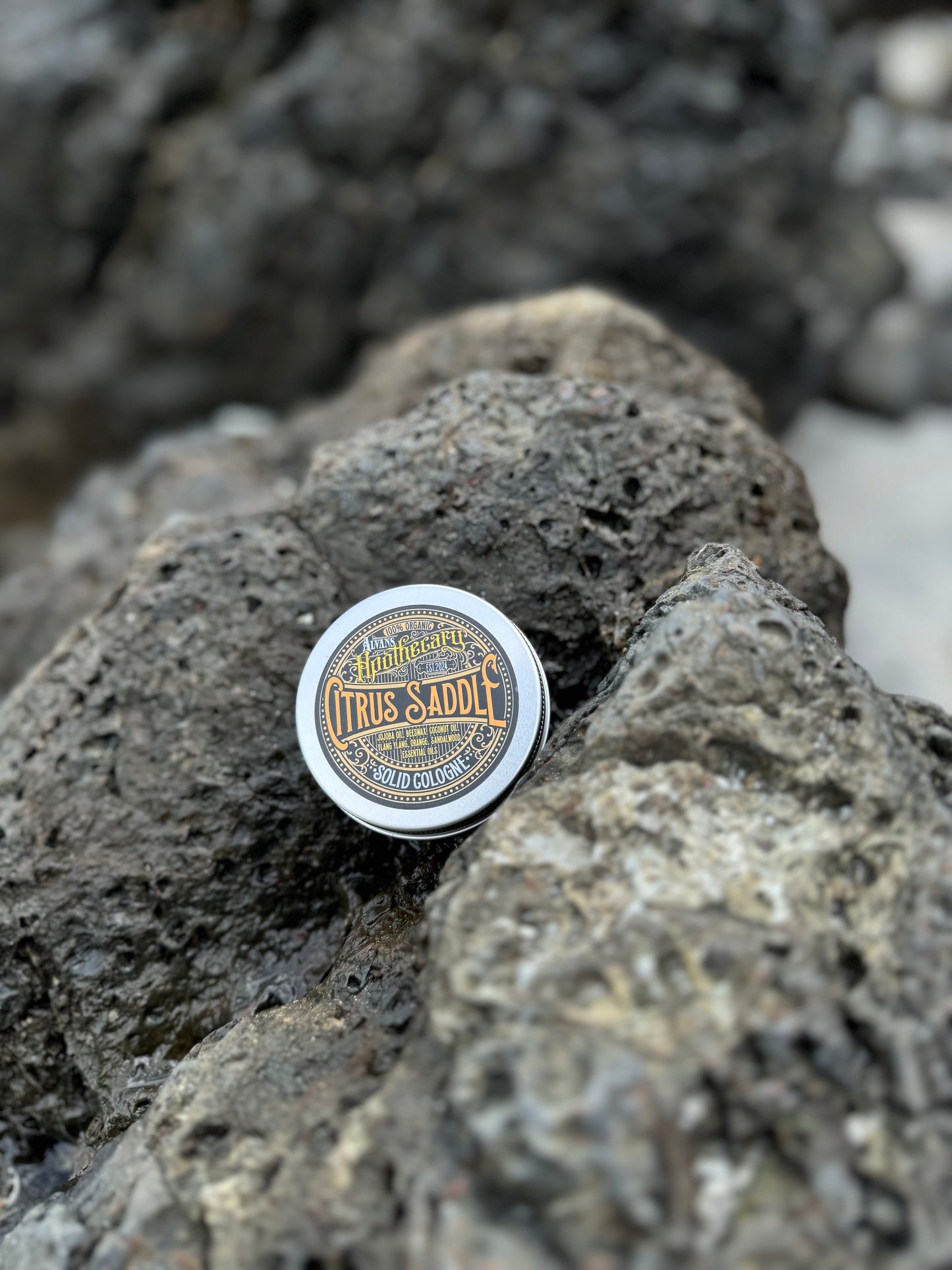 "Citrus Saddle" Solid Cologne
