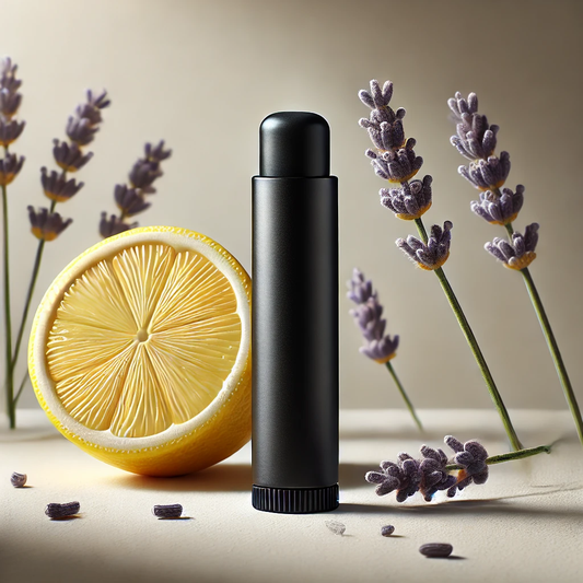 🍋 Lemon Lavender Lip Balm – 30ml Reusable Tube